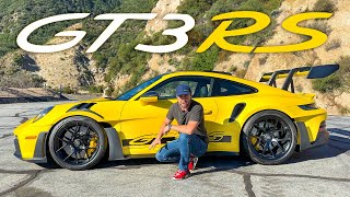 2023 Porsche 911 GT3 RS 992 Review  The Best Road Car Ever [upl. by Nowell]