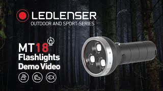 Ledlenser MT18  Rechargeable Flashlight  Outdoor  Malaysia [upl. by Yerga]