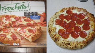 Freschetta Pepperoni Pizza Review [upl. by Perzan989]