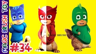 Amazing  PJ Masks Catboy Owlette Gekko transforms into Chipmunks Alvin Simon Theodore [upl. by Liw]