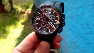 WATCH TORGOEN T18304 WITH CARBON FIBER RELOJ TORGOEN FIBRA CARBONO [upl. by Samtsirhc]