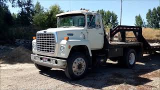 1987 Ford L8000 Semi [upl. by Errehs645]