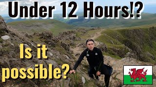 Welsh Three Peaks Challenge Pen y Fan Cadair Idris Mount Snowdon  Can I Do It In Under 12 Hours [upl. by Notyad853]