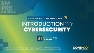 Masterclass Introduction to Cybersecurity [upl. by Tristas]