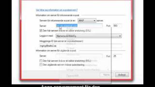 Windows Live Mail Installation epostkonto [upl. by Michi]