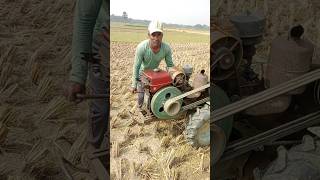 Power tillers are now used for many purposes in the agricultural sector agriculture shortvideo [upl. by Enneirb]