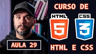 Media queries para design responsivo  Curso de HTML e CSS  Aula 29 [upl. by Pelage]