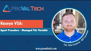 Kaseya VSA Agent Procedure  Managed File Variable [upl. by Ndnarb1]