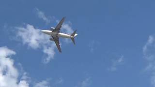 Janet Airlines 73766N departing out to Tonopah [upl. by Fayola112]