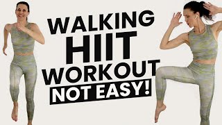 15Min Postpartum Cardio Workout NOT EASY Walking HIIT Workout Low Impact [upl. by Weisman]