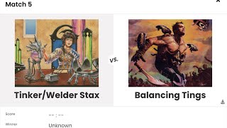 Premodern Super Gauntlet 2024 Round 1 Balancing Tings vs UR Tinker Stax [upl. by Kath]