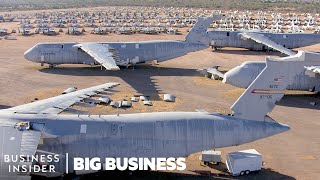 How The Worlds Largest Airplane Boneyard Stores 3100 Aircraft  Big Business [upl. by Zavras]