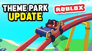 THEME PARK UPDATE in Tropical Resort Tycoon 2 Roblox [upl. by Gearard994]