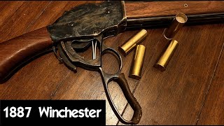 1887 Winchester 10 gauge shotgun [upl. by Cyler660]