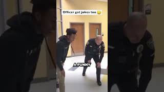 Officer Pranks High Schoolers 😂 shorts [upl. by Ahsinauj550]