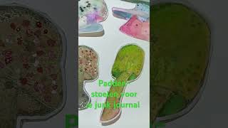 Paddenstoelen zelf maken voor in je junk of art journal junkjournal painting diy scrapbooking [upl. by Manno]