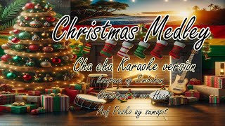 Christmas Medley  Cha cha karaoke version [upl. by Ulane]