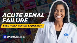 Acute Renal Failure NCLEX Review Tips For Nursing Students [upl. by Ona]