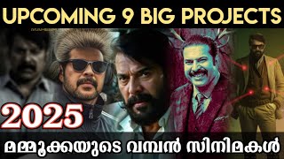 Upcoming Mammootty 9 Big Budget Movie 2025  MAMMOOTTY UPCOMING MOVIES 2025 [upl. by Hullda]