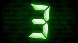 Countdown Green Glow  Dramatic Timer [upl. by Eimyaj]