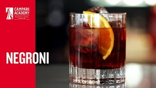 Negroni  Giuseppe Santamaria  Campari Academy [upl. by Kristi]