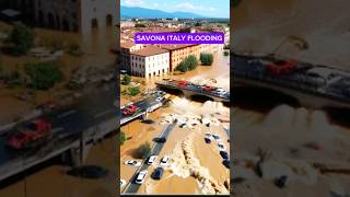 FLOOD IN SAVONA ITALY shorts [upl. by Yadahs731]