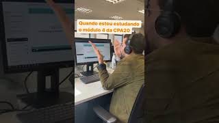 ESSE MÓDULO DA CPA 20 NÃO É PARA QUALQUER UM 😂😂 shorts cpa20 banco [upl. by Kcirdec505]