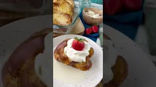 Making tres leches French toast [upl. by Coretta]