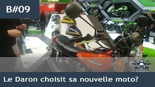 EP09  Daron choisit sa nouvelle moto au salon AutoMoto de Bruxelles [upl. by Stralka]