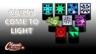 Quilts Come to Light Barn Quilt LED Light [upl. by Livvyy434]