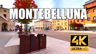 MONTEBELLUNA WALKING TOUR ITALY 🇮🇹 ULTRA HD 4K 60fps [upl. by Boser]