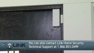 How To Install 2GIG Thin DoorWindow Contact Link Interactive [upl. by Aninay]