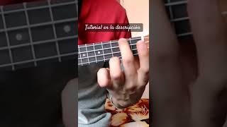 Destrozaste Mi Alma Kaleth Morales Tutorial en ukulele 🎶 [upl. by Arihs]