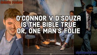 The Alex vs Dinesh quotIs the Bible Truequot debate review [upl. by Anomahs]