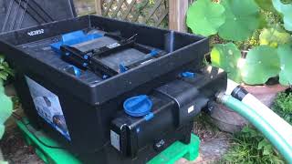 Oase External Pond Filter and Pump Test Review [upl. by Roberts485]