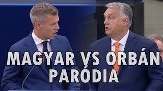 Magyar Péter VS Orbán Viktor PARÓDIA By Peti [upl. by Luanni123]