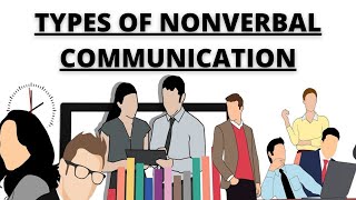 Types of Nonverbal Communication Kinesics Haptics Proxemics Chronemics Paralinguistic [upl. by Breed]