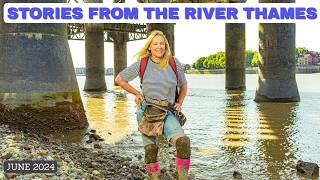 Stories from the River Thames  A talk by Mudlark Nicola White for London Rivers Week 2024 [upl. by Wolenik]