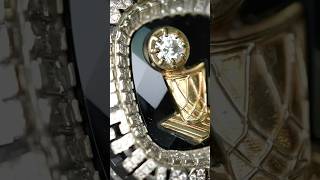 WE BOUGHT AN NBA CHAMPIONSHIP RING💎😳 diamonds championship wealth [upl. by Anitsud]