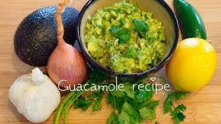 Quick amp Easy Traditional Guacamole Recipe 牛油果醬作法 [upl. by Ardekan]