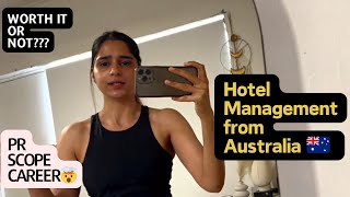 HOTEL MANAGEMENT COURSE FROM AUSTRALIA 🇦🇺 🎓👩‍🎓🧑‍💻 Vlog [upl. by Ahsyas]