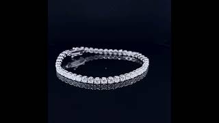 Tennis Diamond Bracelet [upl. by Nilpik]