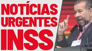 NOTÍCIAS URGENTES INSS APOSENTADOS E PENSIONISTAS DO INSS inss meuinss inssnoticias [upl. by Kinata]