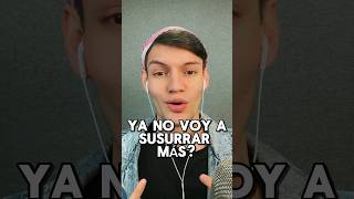 YA NO SUSURRO ASMR CON MI VOZ REAL asmr shorts asmrvideo [upl. by Chipman]