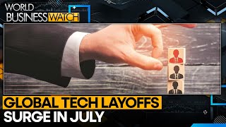 Tech layoffs exceed 124000 in 2024 as industry struggles  World Business Watch  WION [upl. by Hovey]