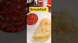 Cholle bhature breakfast vlog shorts [upl. by Jariah]