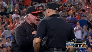 Showalter gets tossed after Davis HBP [upl. by Divine227]