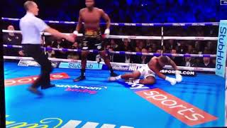 LAWRENCE OKOLIE VS ISSAC CHAMBERLAIN KNOCK DOWN 2018 [upl. by Heid]