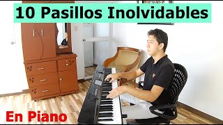 10 Pasillos Ecuatorianos En Piano  Andrés Vega [upl. by Beebe]