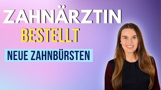 Zahnärztin bestellt Zahnbürsten  meine Favoriten  DoctorAmi [upl. by Nilrah]